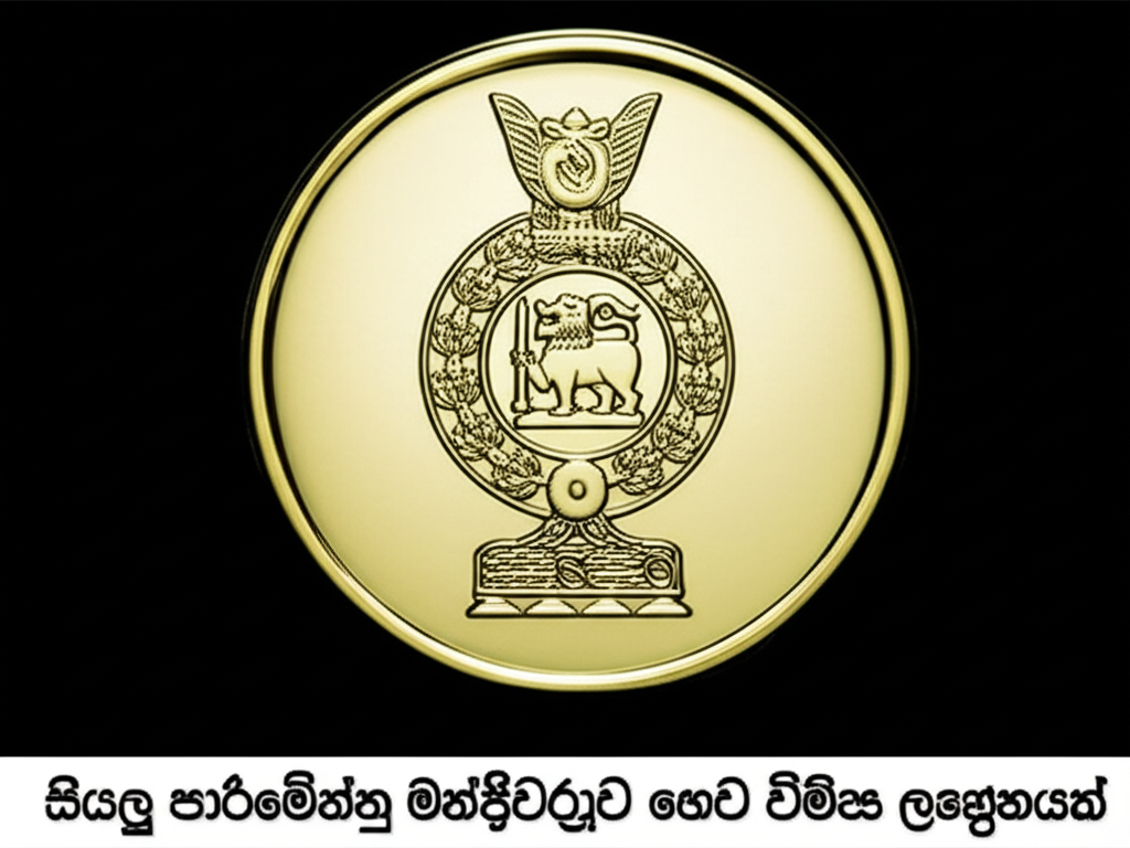 සියලු පාර්ලිමේන්තු මන්ත්රීවරුන්ට හෙට විශේෂ ලාංඡනයක්