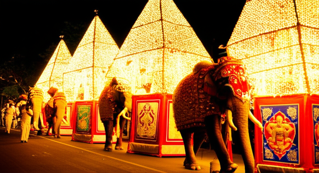 ඇසළ පෙරහැර මංගල්යයේ පළමු රන්දෝලි පෙරහැර අදයි