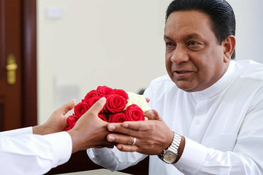 රනිල්ගෙන් මස්ක්ට ස්තූතිය