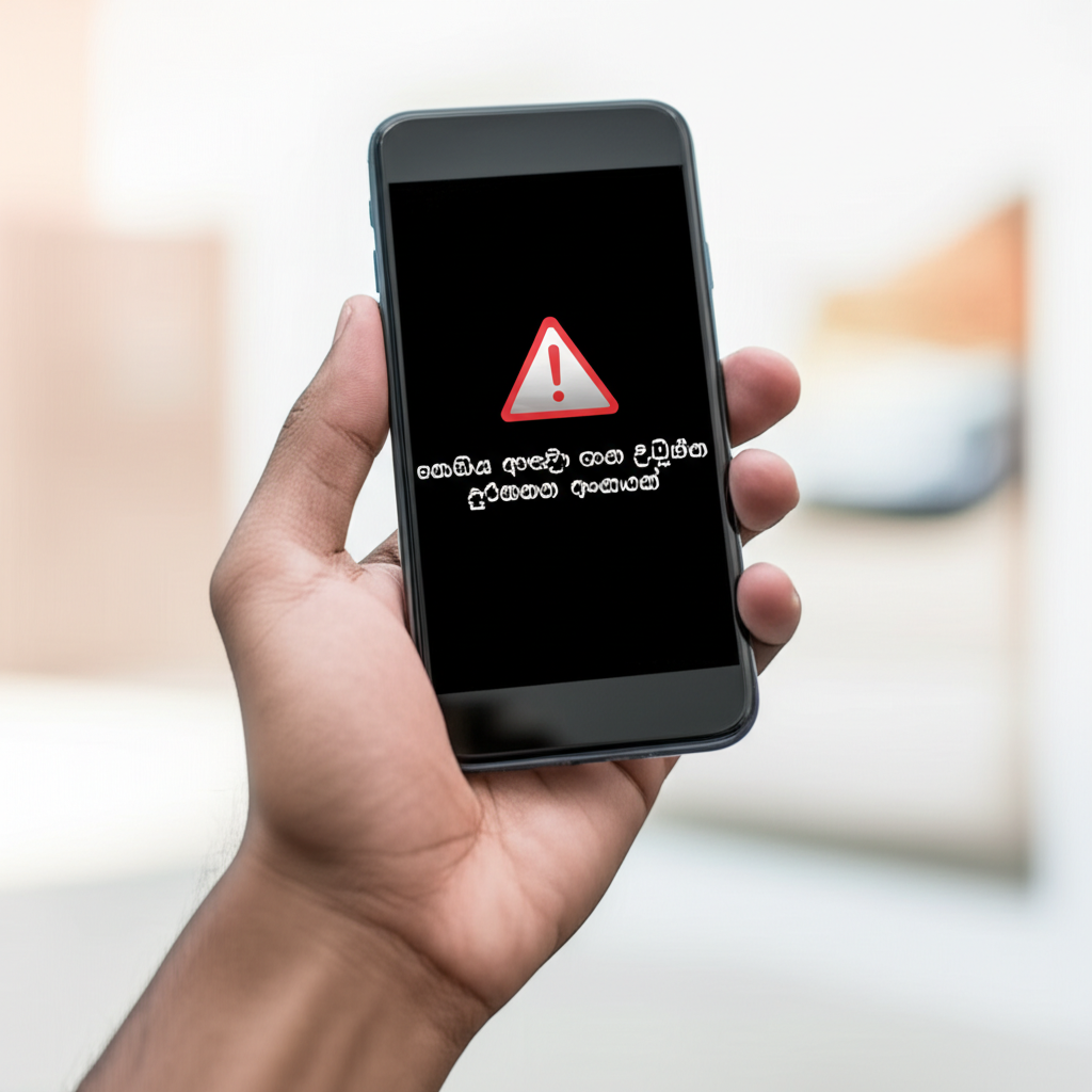 සෞඛ්ය ආපදා ගැන දැනුම්දෙන්න දුරකතන අංකයක්