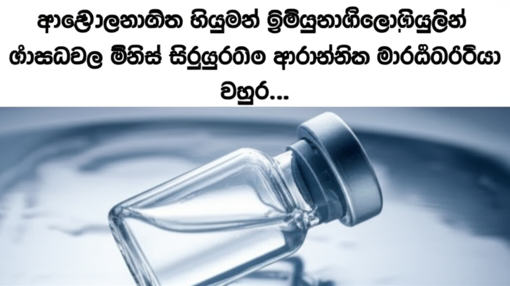 ආන්දෝලනාත්මක හියුමන් ඉමියුනොග්ලොබියුලින් ඖෂධවල මිනිස් සිරුරට අහිතකර මාරාන්තික බැක්ටීරියා වතුර...
